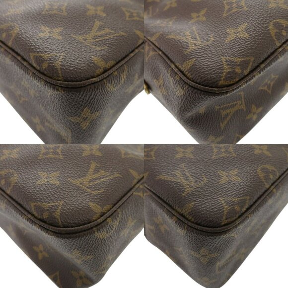 LOUIS VUITTON Brown Monogram Pouch - Picture 5 of 11